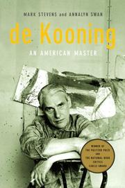 Cover of: de Kooning: An American Master