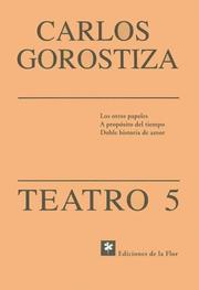 Cover of: Teatro by Gorostiza, Carlos.