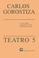 Cover of: Teatro