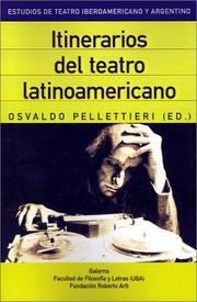 Cover of: Itinerarios del teatro latinoamericano