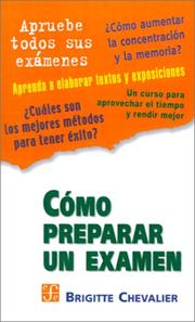 Cover of: Como Preparar UN Examen