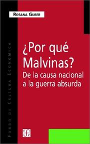 Cover of: Por qué Malvinas? by Rosana Gúber