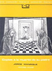 Cover of: Coplas a la Muerte de su Padre