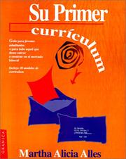 Cover of: Su Primer Curriculum