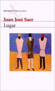 Cover of: Lugar by Juan José Saer