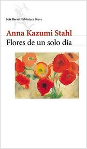Cover of: Flores de un solo día