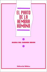 Cover of: El parto de la hembra humana by María del Carmen Brion