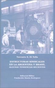 Cover of: Estructuras sindicales en la Argentina y Brasil: algunas tendencias recientes