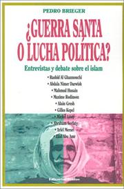 Cover of: Guerra santa o lucha política?: entrevistas y debate sobre el islam