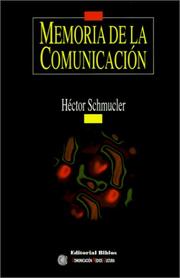 Cover of: Memoria de la comunicación