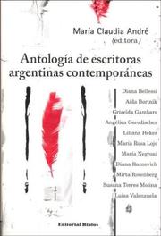 Cover of: Antología de escritoras argentinas contemporáneas