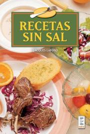 Cover of: Recetas Sin Sal/ Recipes Without Salt by Jacques Lafond