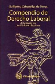 Cover of: Compendio de derecho laboral