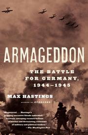 Cover of: Armageddon: The Battle for Germany, 1944-1945