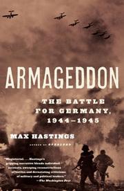 Cover of: Armageddon by Max Hastings