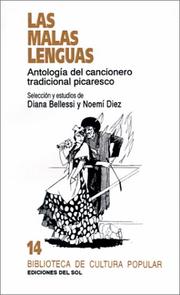 Cover of: Las Malas lenguas by selección y estudios de Diana Bellessi y Noemí Diez.