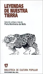 Cover of: Leyendas de nuestra tierra