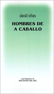 Cover of: Hombres de a caballo by David Vinas, David Vias