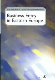 Cover of: Business entry in Eastern Europe: a network and learning approach with case studies