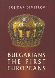 Cover of: Bulgarians: the first Europeans