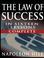 Cover of: The Law of Success In Sixteen Lessons by Napoleon Hill (Complete, Unabridged)