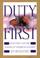 Cover of: Duty First