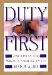 Cover of: Duty First by Ed Ruggero