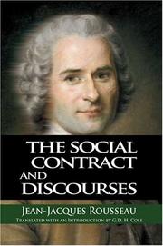 Cover of: Basic Political Writings | Jean-Jacques Rousseau
