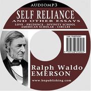Cover of: Self Reliance and Other Essays by Ralph Waldo Emerson