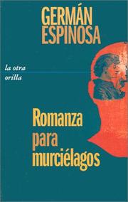 Cover of: Romanza para murciélagos