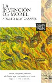 Cover of: LA Invencion De Morel / Adolfo Boy Casares