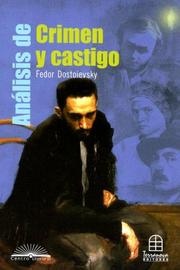Cover of: Analisis De Crimen Y Castigo (Centro Literario) by Selnich Vivas