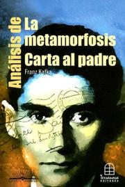 Cover of: Analisis De La Metamorfosis by Eduardo Vanegas