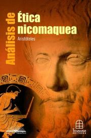 Cover of: Analisis De Etica Nicomaquea (Centro Literario) by Selnich Vivas