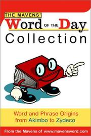 Cover of: The Mavens' Word of the Day Collection by Random House