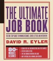 Cover of: The ultimate job book by David R. Eyler