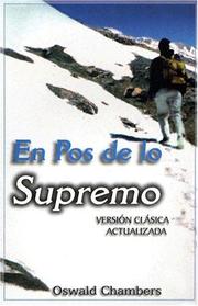 Cover of: En Pos de Lo Supremo / My Utmost for His Highes
