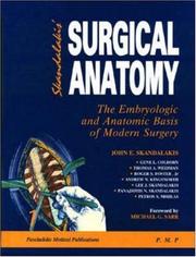 Cover of: Surgical Anatomy: The Embryologic And Anatomic Basis Of Modern Surgery