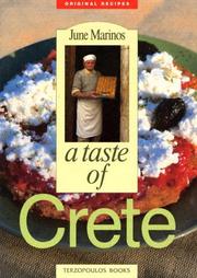 Cover of: A Taste of Crete (Original Recipes)