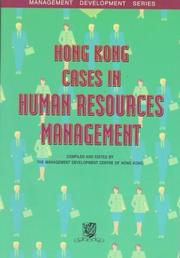 Cover of: Hong Kong cases in human resources management | 