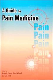 Cover of: A Guide to Pain Medicine