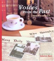Cover of: Voices from the Past by Solomon Bard