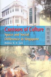 Cover of: Contours of Culture by Robbie B. H. Goh