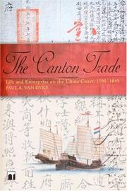 Cover of: The Canton Trade by Paul A. Van Dyke