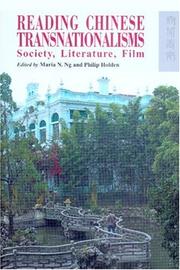 Cover of: Reading Chinese Transnationalisms: Society, Literature, Film