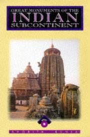 Cover of: Great Monuments of the Indian Subcontine