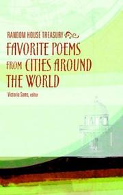 Cover of: Random House treasury favorite poems from cities around the world