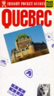 Cover of: Quebec Insight Pocket Guide by Alice Klement