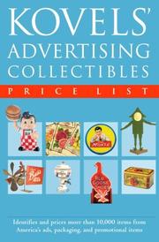 Kovels' advertising collectibles price list by Ralph M. Kovel