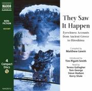 Cover of: They Saw It Happen (Classic Literature with Classical Music)